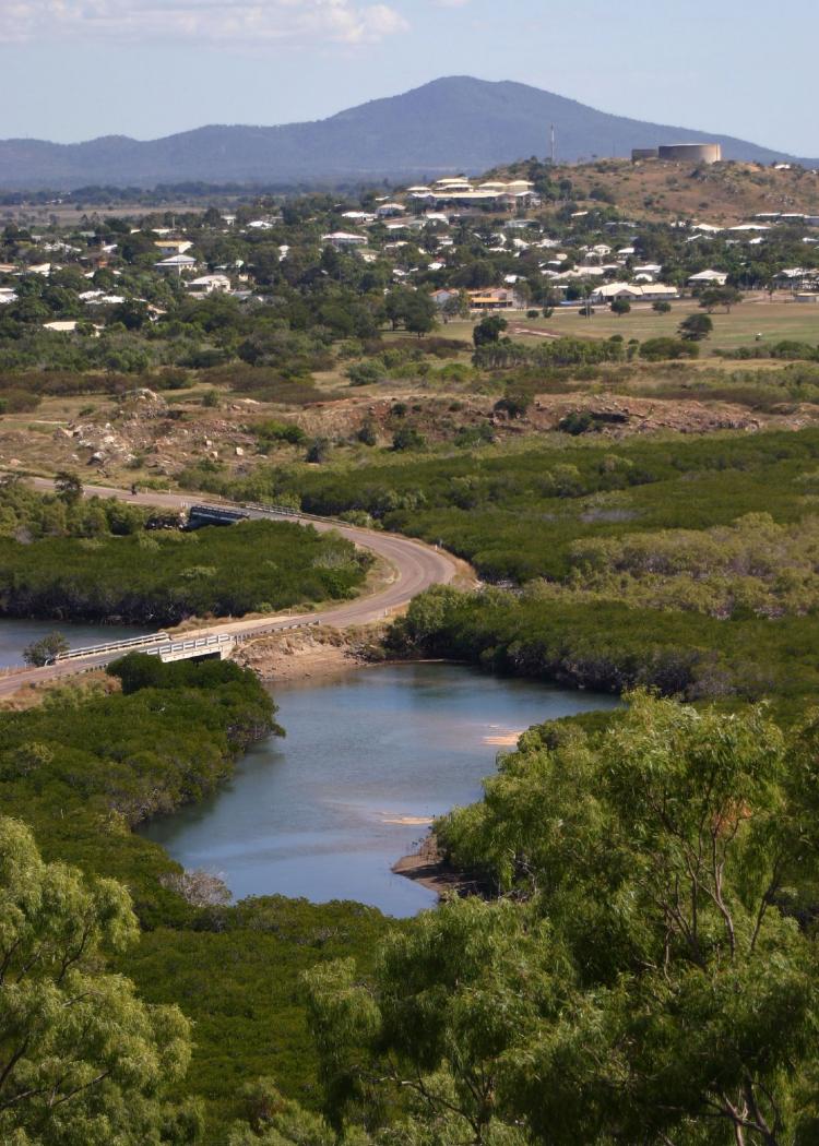  Life may never be the same in the sleepy coastal town of Bowen with a $2.2 billion aluminium refinery proposed for the region by  Chalco.(Michael Henderson via Wikimedia Commons)