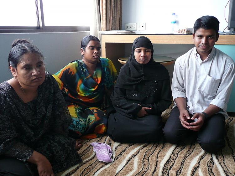 The workers who were deported back to Bangladesh met with NLC and told their story. (NLC)