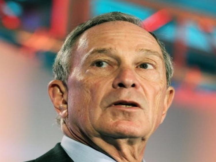 New York City Mayor Michael Bloomberg speaks at the TechCrunch Disrupt Conference at St. John's Center Studio May 25, 2010 in New York City. (Mario Tama/Getty Images)