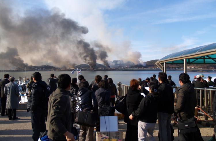 On Nov 23, 2010 North Korea bombed South Korea's Yeonpyeong island, located 83km (50 miles) from Seoul. (Getty Images)