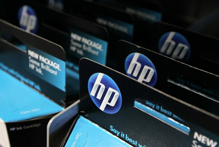 Hewlett-Packard Co. made a $1.6 billion bid to acquire 3Par Inc. on Monday. (Justin Sullivan/Getty Images)