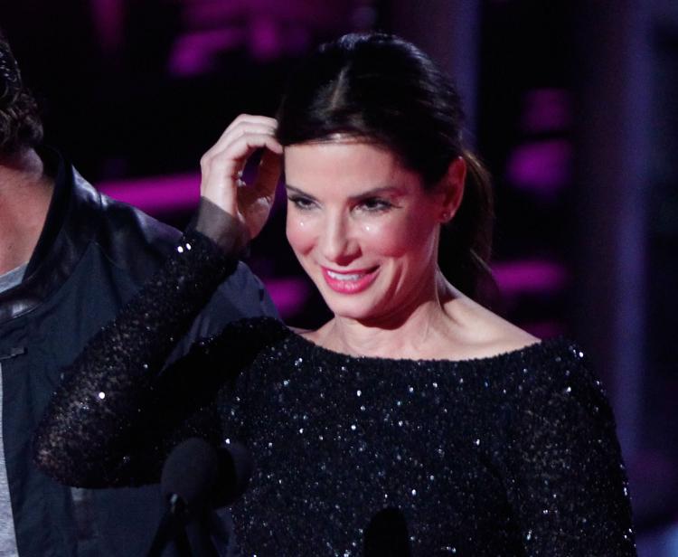 Sandra Bullock onstage at the 2010 MTV Movie Awards held at the Gibson Amphitheatre at Universal Studios on June 6, 2010 in Universal City, California.  (Christopher Polk/Getty Images)