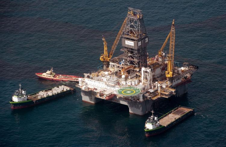 CAPPED: Transocean's Development Driller III platform drills a relief well at the site of the BP Deepwater Horizon oil well as workers try to stem the flow of the oil spill in the Gulf of Mexico off the coast of Louisiana (Saul Loeb/Getty Images) CAPPED: Transocean's Development Driller III platform drills a relief well at the site of the BP Deepwater Horizon oil well as workers try to stem the flow of the oil spill in the Gulf of Mexico off the coast of Louisiana (Saul Loeb/Getty Images)