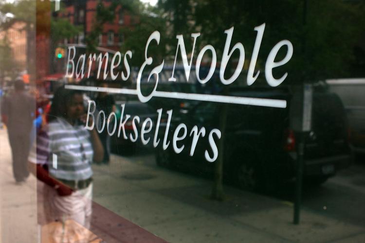 A Barnes & Noble store, on June 28, 2010 in the Brooklyn borough of New York. Microsoft Corp. is suing leading book retailer Barnes and Noble Inc. (B&N), claiming that the U.S. booksellerÃ¢ï¿½ï¿½s electronic book reader, Nook, has breached various Microsoft-developed patents.  (Spencer Platt/Getty Images)