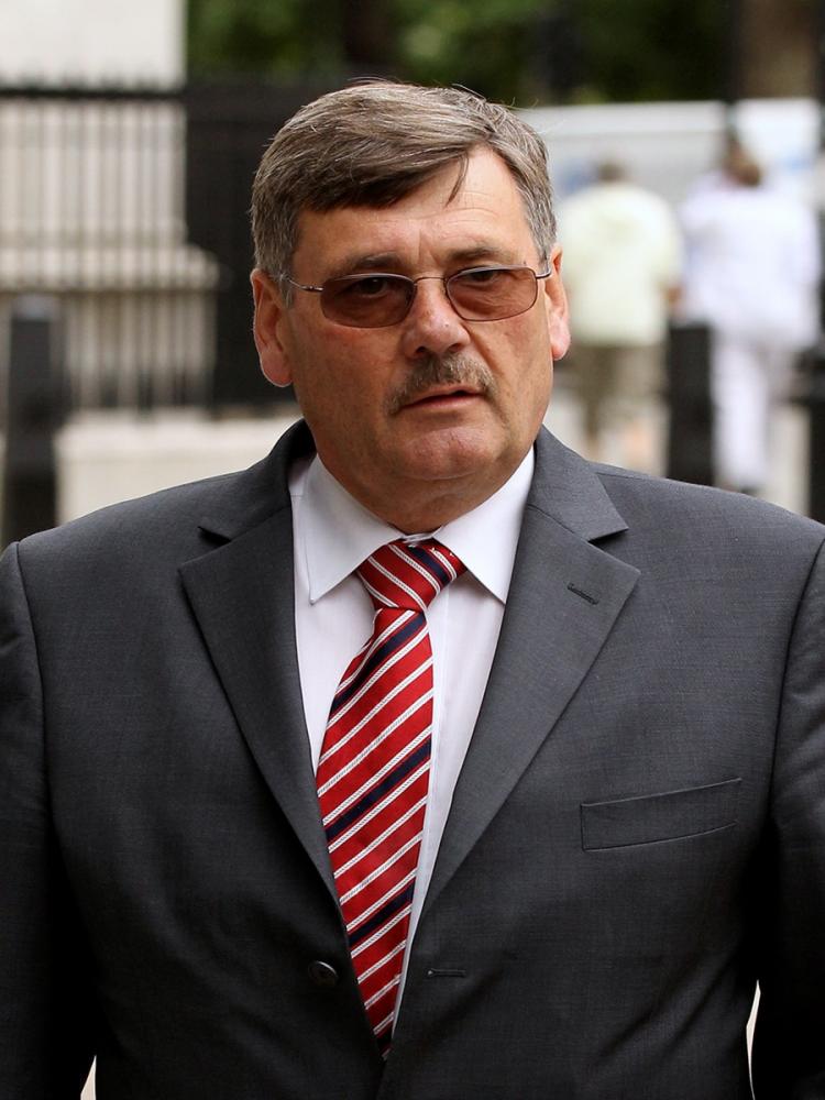 Bob Ainsworth, the Shadow Secretary of State for Defense, arrives to give evidence to the Iraq Inquiry on July 6, 2010 in London, England. Mr Ainsworth held the position of Defense Secretary from June 2009 to May 2010. (Oli Scarff/Getty Images)
