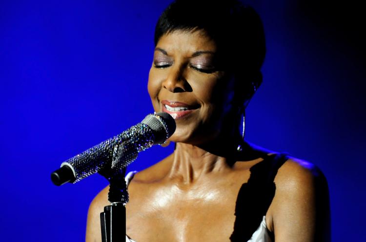 American singer Natalie Cole performs in concert during 'Veranos de la Villa' music festival at Puerta del Angel stage on July 19, 2010 in Madrid, Spain.  (Carlos Alvarez/Getty Images )