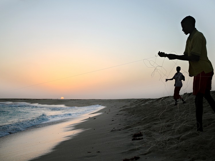 Fishermen in Somalia face threats not only from pirates themselves, but from Western warships patrolling the region, illegal foreign ships coming to dump, sometimes toxic, waste. (Roberto Schmidt/AFP/Getty Images)