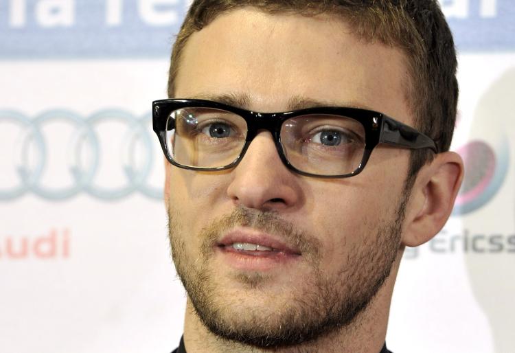 Justin Timberlake at 'The Social Network' photo call on Oct. 6. (Carlos Alvarez/Getty Images)