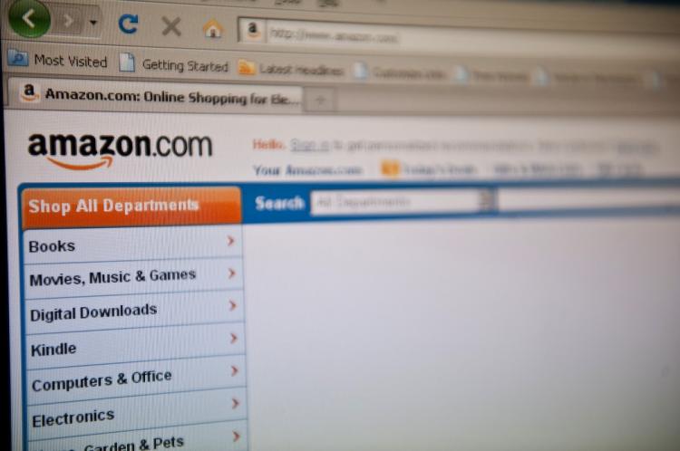 Amazon.com Inc., is close to buying Quisdi Inc., which is the parent company of Diapers.com and soap.com for $540 million in cash.   (Nicholas Kamm/Getty Images)