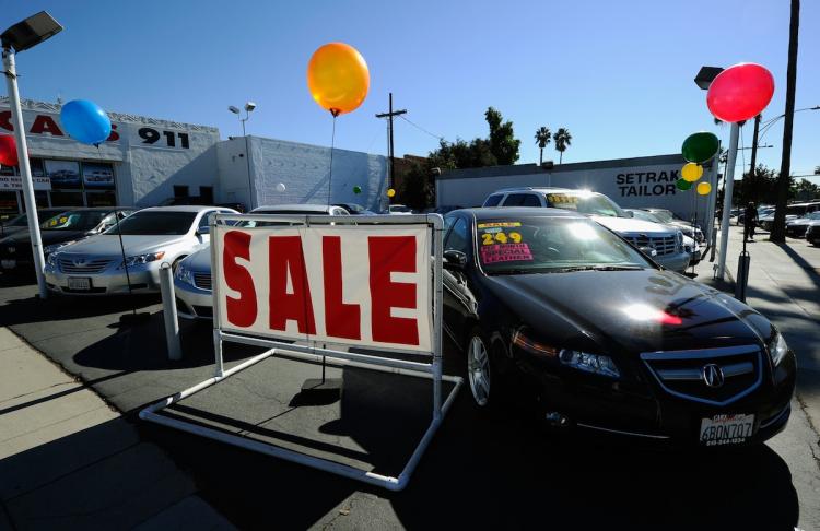 Retail sales in the US jumped 1.2 percent in October, the highest level in seven months, with car sales and car parts leading the way. (Kevork Djansezian/Getty Images) Retail sales in the US jumped 1.2 percent in October, the highest level in seven months, with car sales and car parts leading the way. (Kevork Djansezian/Getty Images)