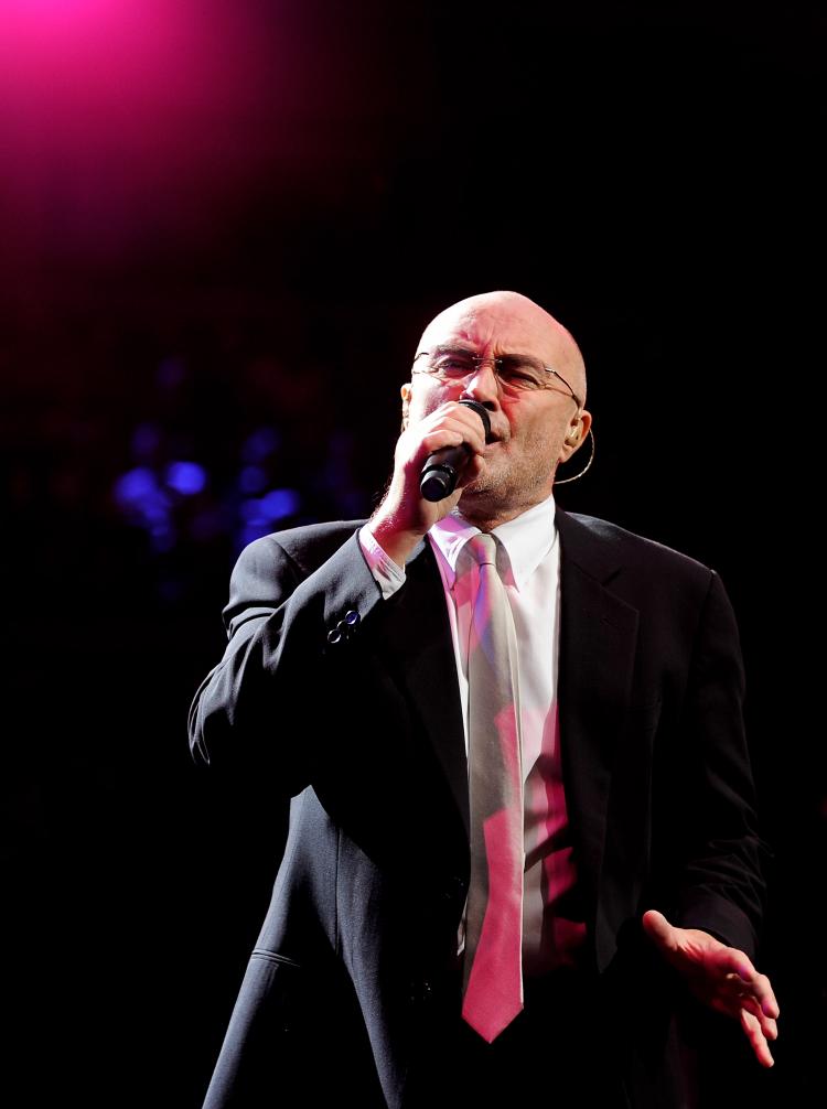Phil Collins performs at The Prince's Trust Rock Gala 2010 supported by Novae at the Royal Albert Hall on Nov. 17, 2010 in London. (Ian Gavan/Getty Images)