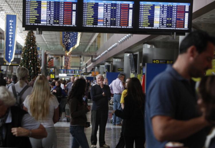 At Tenerife South-Reina Sofia airport on Dec. 4, 2010 in Granadilla de Abona, on Tenerife Island. (Desiree Martin/AFP/Getty Images) At Tenerife South-Reina Sofia airport on Dec. 4, 2010 in Granadilla de Abona, on Tenerife Island. (Desiree Martin/AFP/Getty Images)
