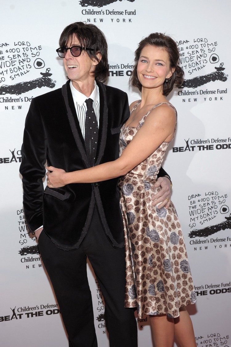 Musician Ric Ocasek and model Paulina Porizkova attend the 20th Anniversary Celebration of the Children's Defense Fund's Beat the Odds Program at Guastavino's on December 6, 2010 in New York City. (Michael Loccisano/Getty Images)