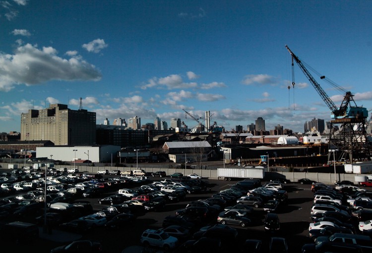 The Brooklyn Navy Yard is seen December 8, 2010