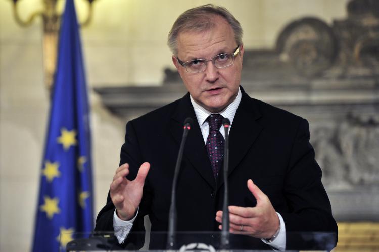 Economics Affairs Commissioner Olli Rehn (ARIS MESSINIS/AFP/Getty Images)