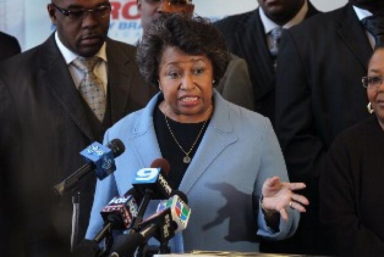 Former U.S. senator and current Chicago mayoral candidate Carol. (Getty Images)