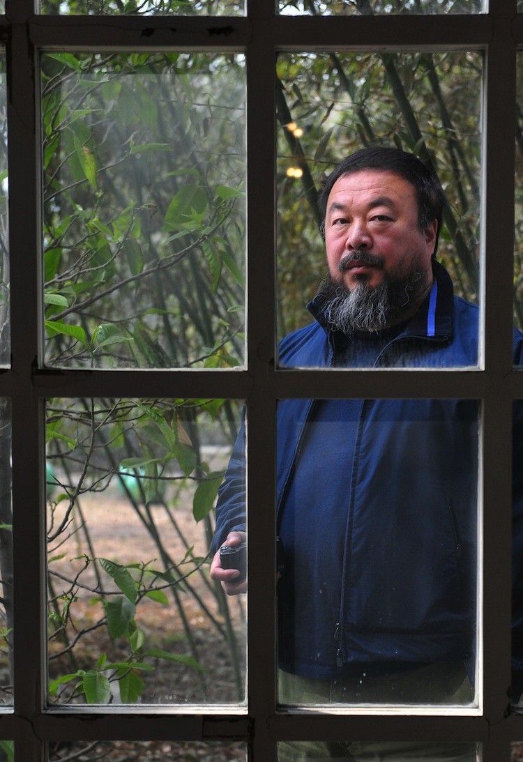 A file photo of Chinese artist Ai Weiwei at his home in an arts district on the outskirts of Beijing. The Chinese regime has ordered Ai to pay over $2 million in what they claim is back taxes and penalties within the next 15 days. (Frederick M. Brown/Getty Images)