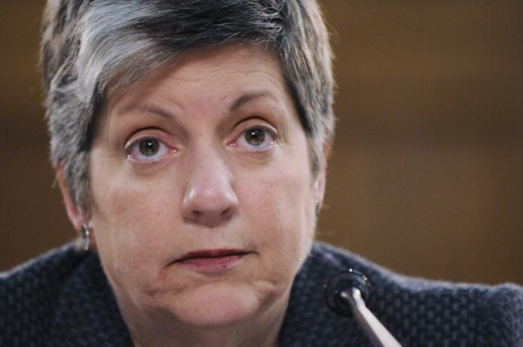 Department of Homeland Security Secretary Janet Napolitano said that harnessing science and technology to meet the needs of Homeland Security is critical to the nation's continual security and prosperity. (Jonathan Ernst/Getty Images)