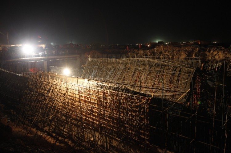 Another construction collapse at Xiaoshao International Airport of Kunming injures 11 people on June 28, at 7:10 p.m. (Epoch Times Archive)