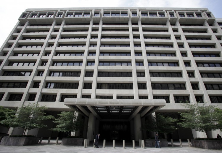 The International Monetary Fund (IMF) headquarters in Washington DC