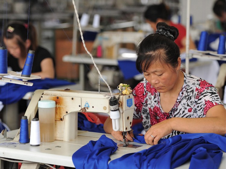 a clothes factory