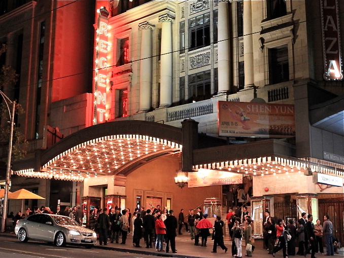 At the Regent Theatre