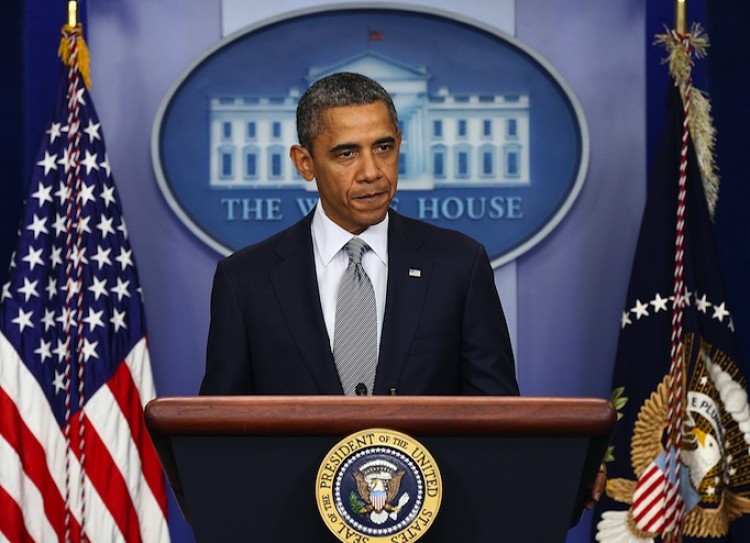 U.S. President Barack Obama speaks in Washington, D.C., Oct. 21, from the briefing room of the White House. Obama announced that all U.S. troops will leave Iraq before the end of the year. (Win McNamee/Getty Images)