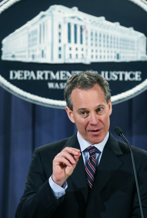  New York State Attorney General Eric Schneiderman speaks during a news conference at the Justice Department on Jan. 27, 2012, in Washington, D.C. New Yorkers with distressed mortgages received over $1.465 billion in consumer relief as part of the National Mortgage Settlement, and Schneiderman expects increased consumer relief for New Yorkers. (Mark Wilson/Getty Images)