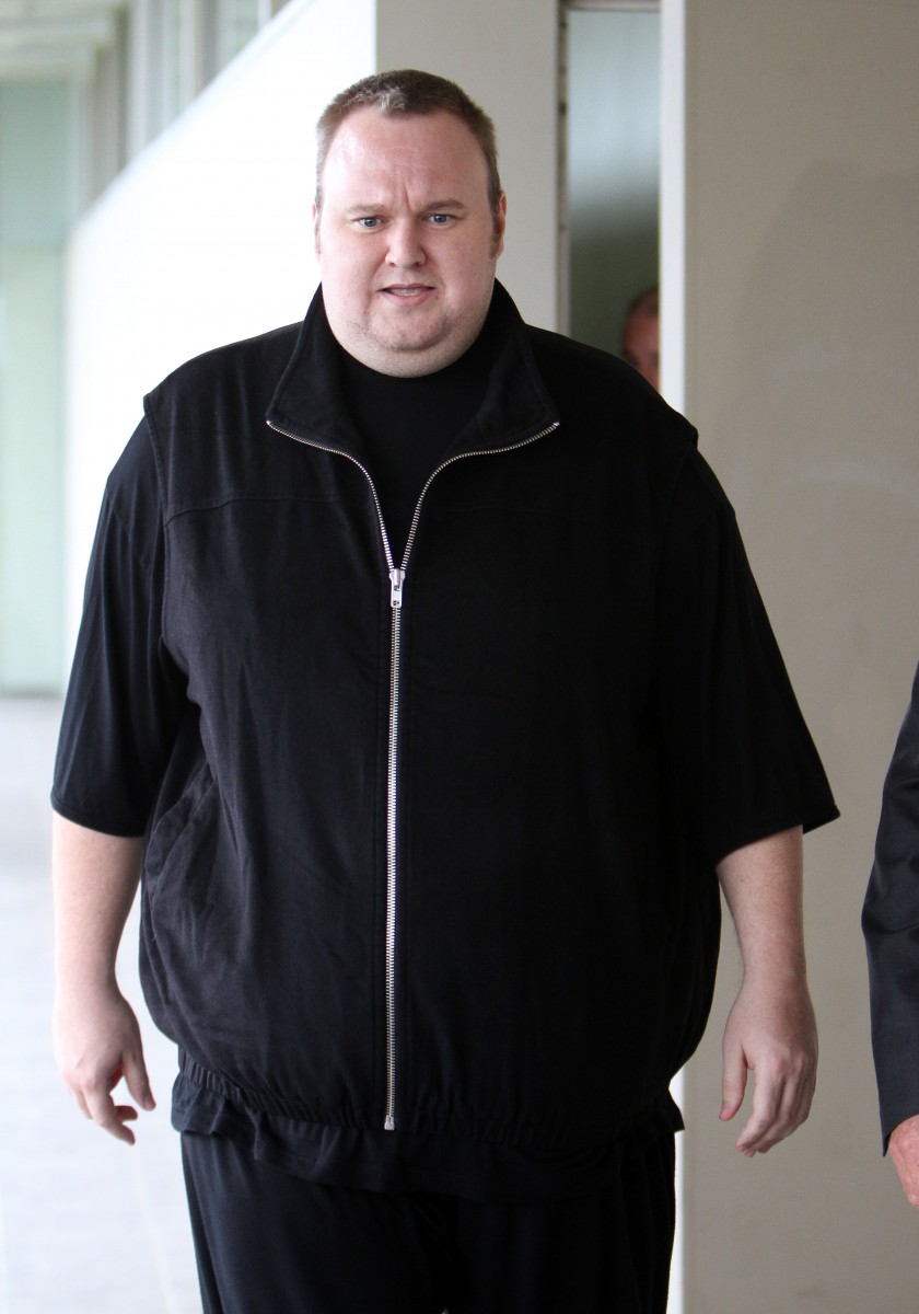 Kim Dotcom, February 2012. (Michael Bradley/AFP/Getty Images)