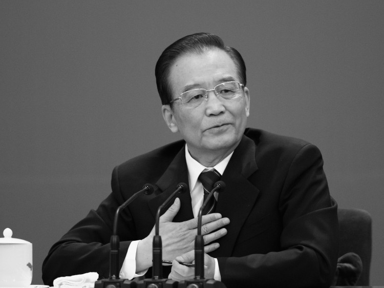 Wen Jiabao, China's premier,