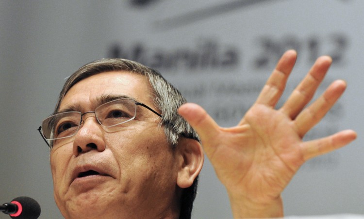 Haruhiko Kuroda, Bank of Japan