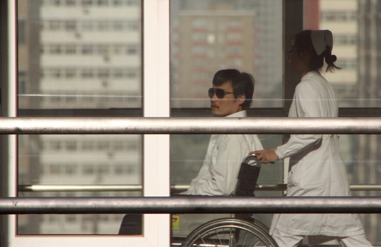 Chinese activist Chen Guangcheng