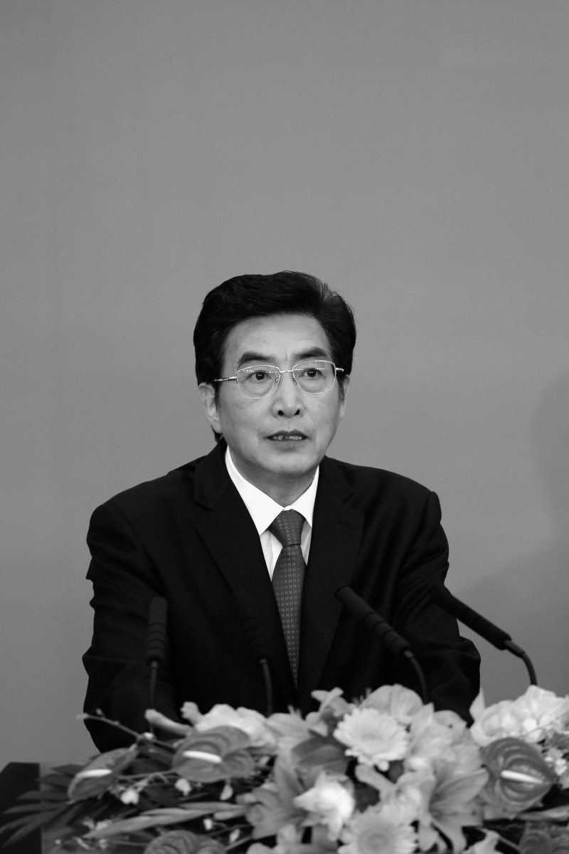 Guo Jinlong at the 11th Beijing Municipal Congress of the Communist Party of China on July 3, 2012 in Beijing, China. (Lintao Zhang/Getty Images)