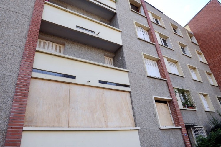 A photo taken on August 1, 2012 in the southern city of Toulouse shows the apartment where Mohamed Merah use to live. (Remy Gabalda/AFP/GettyImages)