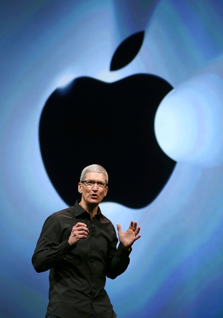 Apple CEO Tim Cook speaks