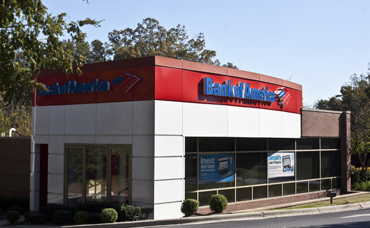 A Bank of America branch is seen in Charlotte, N.C., Oct. 24, the day SIGTARP