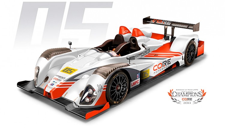 Core will debut its new driver line-ups and new livery at the ALMS Sebring Winter test Feb. 8–9. (Core Autosport)