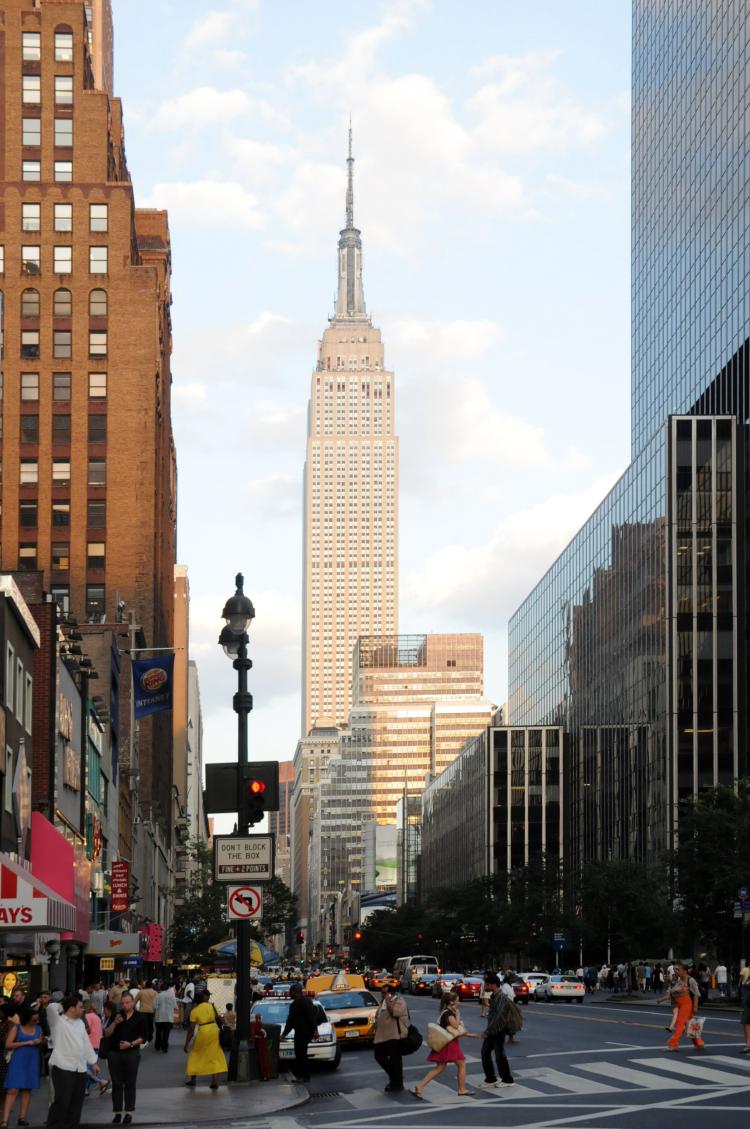The Empire State Building in New York City. (The Epoch Times)