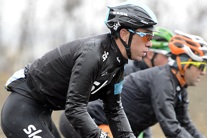 Ritchie Porte used team tactics and personal power to take a 32-second lead in the 2013 Paris-Nice. (www.teamsky.com)
