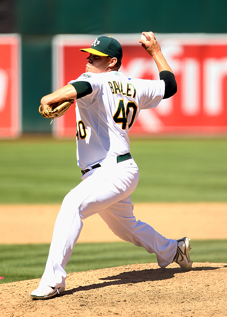 Andrew Bailey was traded to the Boston Red Sox on Wednesday. (Ezra Shaw/Getty Images)