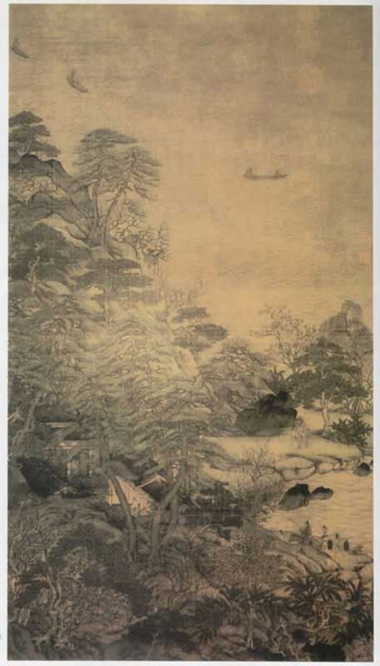 Art work from Li Sixun, a famous painter during the Great Tang Dynasty. (Courtesy of Minghui.net)