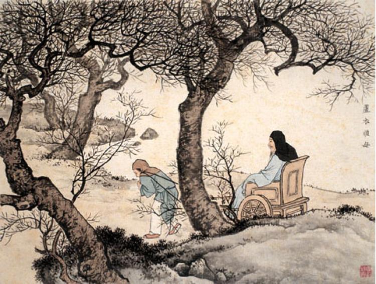 Min Ziqian of the Spring-Autumn period (770 B.C - 476 B.C) is a moral exemplar of filial piety.  (Clearwisdom.net)