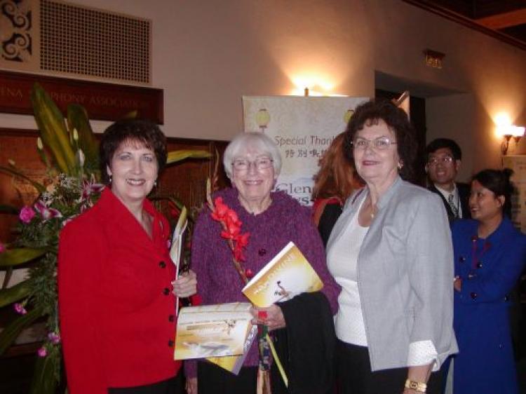 Ms. Rose, Ms. Estinger and Ms. Jones. (Cheryl Casati /The Epoch Times)