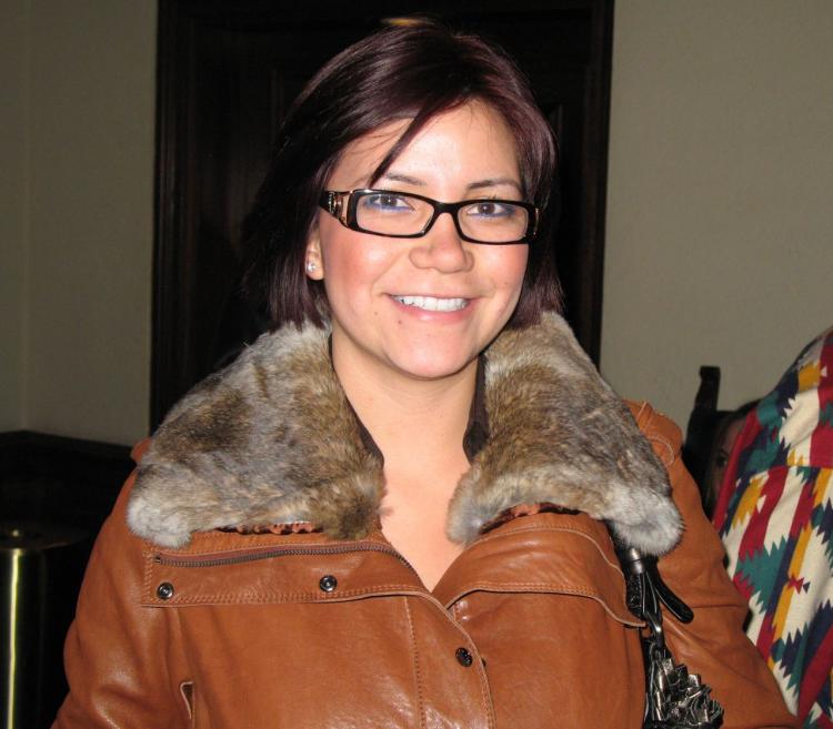 Ms. Mosquero says she would definitely recommend the Divine Performing Arts Chinese New Year Spectacular to her friends. (James White/The Epoch Times) Ms. Mosquero says she would definitely recommend the Divine Performing Arts Chinese New Year Spectacular to her friends. (James White/The Epoch Times)