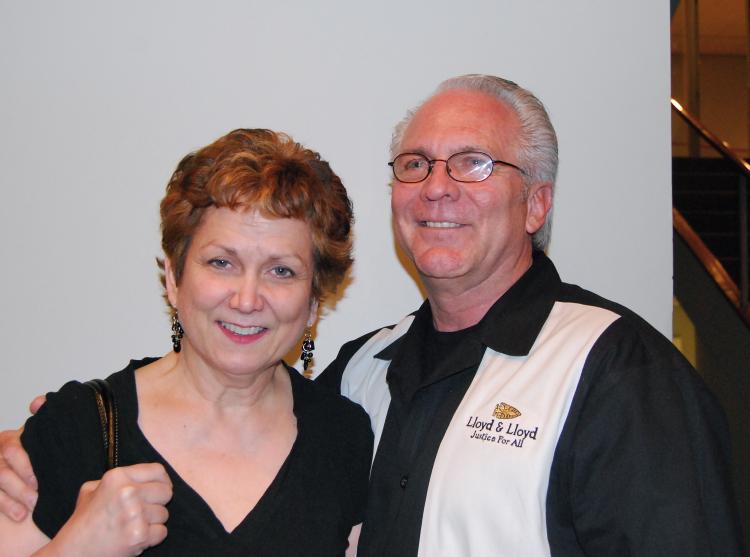 Mr. and Mrs. Lloyd at the Tulsa Shen Yun performance (Lisa Sim/The Epoch Times)