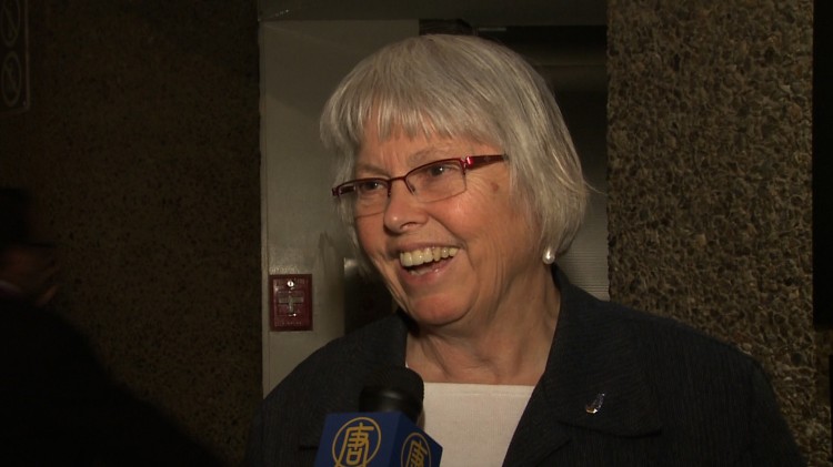 Ottawa city councillor Marianne Wilkinson attends Shen Yun (NTD Television)