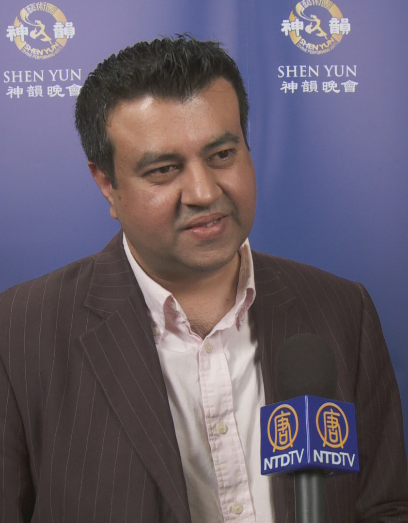 Kash Akram talks about his Shen Yun experience