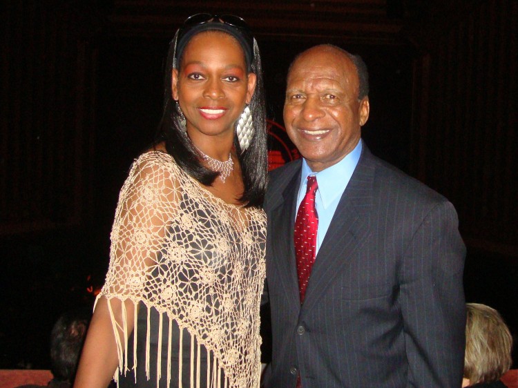 Cookie Lonie with Jesse White at Shen Yun