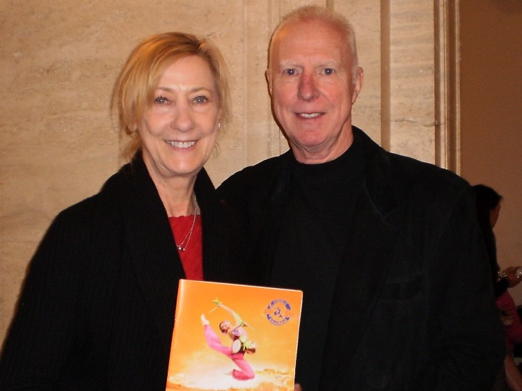 Patricia Okenica and Steve Aechyes attend Shen Yun