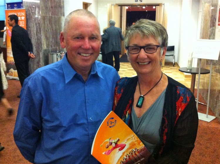 Brian and Noeleen Taylor attend Shen Yun